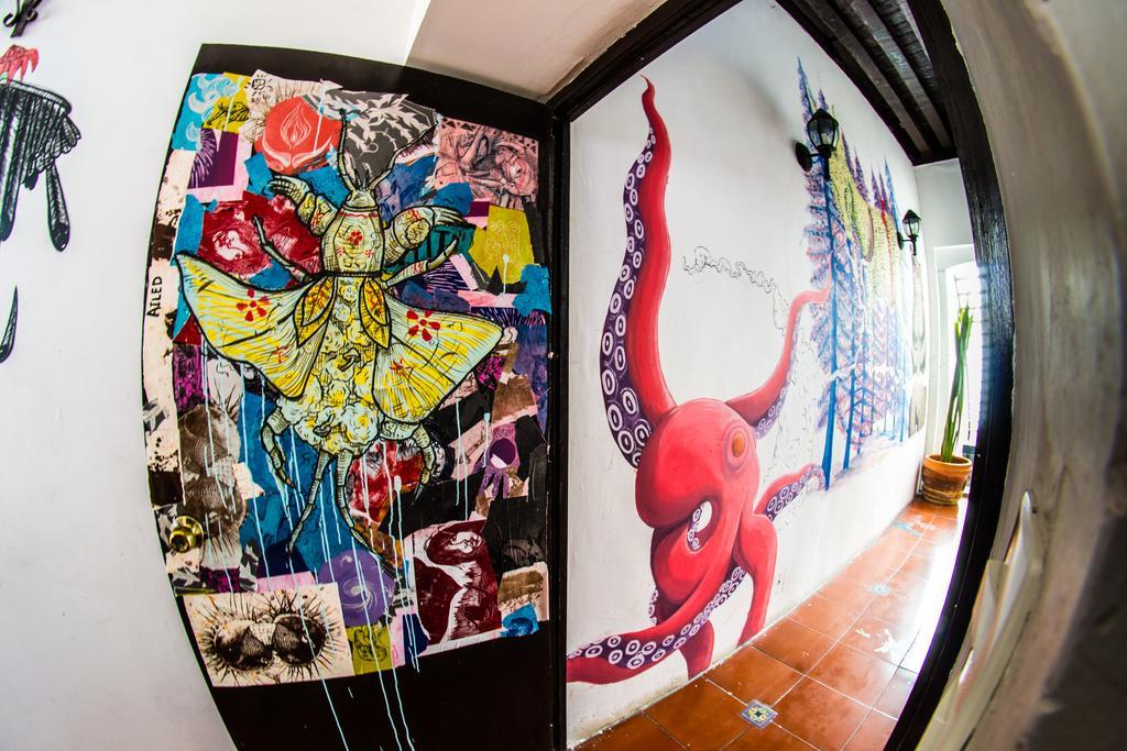 Gente De Mas Hostel Puebla Zewnętrze zdjęcie