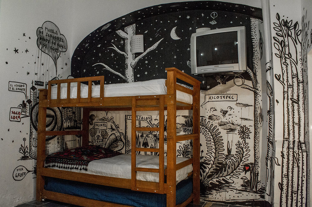 Gente De Mas Hostel Puebla Zewnętrze zdjęcie